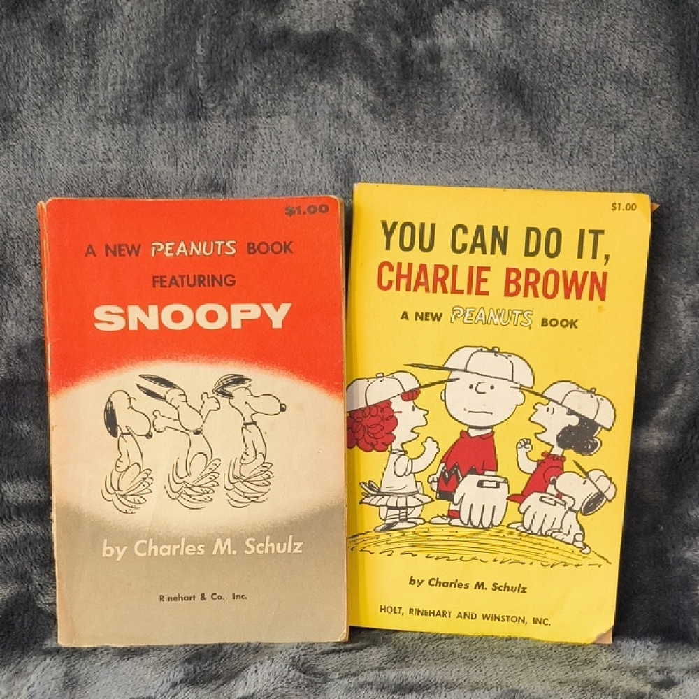 Peanuts Books Featuring Snoopy and Charlie Brown